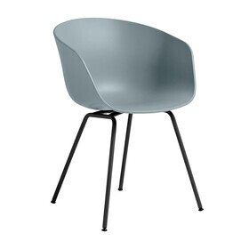 HAY - About a Chair AAC 26 armleunstoel onderstel staal zwart