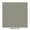 Fritz Hansen - Set promo - Egg Chair chaise + repose-pied étoffe - gris clair/support en aluminium/étoffe Fame 61136/repose-pied: LxPxH 56x40x37cm