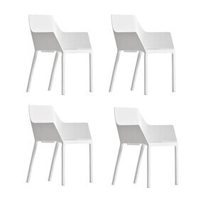 Kristalia - Kristalia Mem - Armleunstoel Set van 4