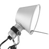 Artemide - Tolomeo Micro Pinza - Klemlamp - aluminium/gelakt/16x20cm bxh