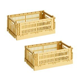 HAY - Colour Crate Korb recycelt S 2er Set
