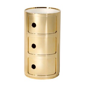 Kartell - Componibili 3 Metallic Container