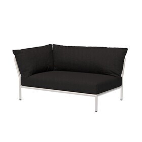 HOUE - Level 2 tuin sofa links onderstel gedempt wit