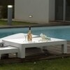 Vondom - Jut bijzetttafel 120 - wit/mat