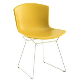 Knoll International - Bertoia Plastic Side Chair Frame White