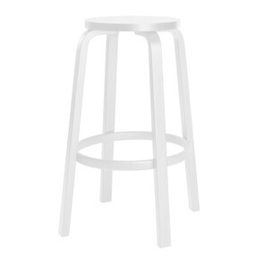 Artek - Tabouret de bar 64 structrue laqué 75cm