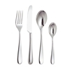 Alessi - Nuovo Milano Cutlery 24-Piece Set  - stainless steel/glossy/6 knives/6 forks/6 soup spoons/6 coffee spoons