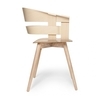 DesignHouseStockholm - Wick Armlehnstuhl mit Holzgestell