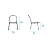 emu - Ronda - Chaise de jardin - dessin au trait