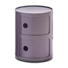 Kartell - Componibili 2 - Container  - paars/glanzend/H 40cm/ Ø 32cm/Nieuwe kleur!