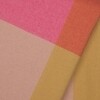 Vitra - Colour Block - Couverture en laine - rose foncé beige/laine de hautes terres péruvienne/204x130cm