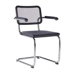 Thonet - S 64 N sledestoel met armleuningen beuk