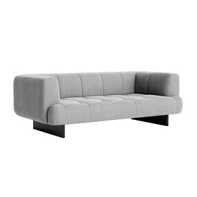 HAY - Quilton Lift 2-zitsbank onderstel zwarte eiken