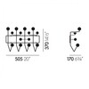 Vitra - Hang it all - Vestiaire - dessin au trait