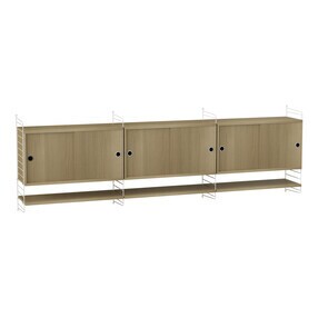 String - Wandschrank mit Regal 240x75x30cm