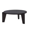 Vitra - Guéridon Bas - Table basse - chêne fumé/huilé/H 34.6cm/Ø 79.8cm