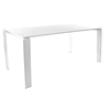 Kartell - Four Table 190x79x72cm - white/laminate/frame white/Table top white