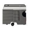 B-Line - Boby XSmall 13 - Conteneur roulant - gris tornade/3 tiroirs/LxPxH 180x80x40cm