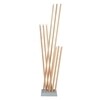 Moormann - Moormann Pin Coat Wardrobe - ash/3 bars short, medium, long/base 29,5x29, 5cm