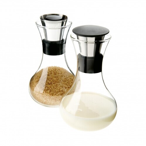 Eva Solo - Eva Solo Sugar and Milk Set - transparent/black