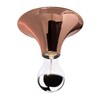 Mawa Design - Etna - Plafonnier - cuivre/brillant/H 9cm, Ø 16,5cm/livré sans source lumineuse