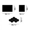 Vitra - Nuage Vase small - line drawing