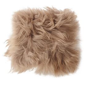 puraform - Coussin en peau de mouton Islande 37x37cm