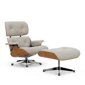Vitra - Fauteuil & voetenbank Eames Lounge Chair