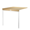 String - String System Klapptisch - eiche/weiß/BxHxT 78x66x30cm