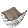 MDF Italia - Sign Filo Seat Cushion - brown/silk/removable