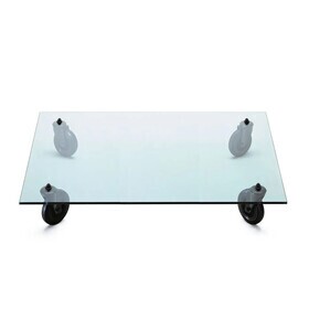 Fontana Arte - Tavolo Con Ruote salontafel 140x70cm